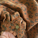 Universal Threads NWT Universal Thread Cheetah Dress Short Sleeve Mid Length Semi Fitted Size 12 Photo 7