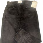 Current/Elliott  The Vintage Cropped Slim Black Jeans in Belmont Studded 28 Photo 0