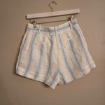 frame denim FRAME Striped Linen Shorts‎ Photo 3