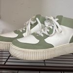 American Eagle Green and White  Shoes Photo 0