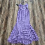 Retrofête Retrofete Larissa Dress in Dusty Lilac Purple Large Silk NWT Corset Semi Sheer Photo 6