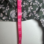 The Nines by Hatch Gray Floral Maxi Maternity Dress Large Ruffle Collar Size undefined Photo 7