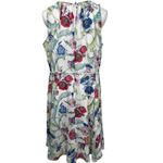 Women’s Sleeveless Floral Dress White Multicolor Size M (pit To Pit 19.5”) Size M Photo 3