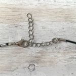 Urban Outfitters Teal Stone Cross Silver Heart Peace Sign Necklace Womens Boutique Jewelry NEW Photo 2