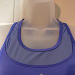 Adidas Vintage 1990s Purple/Blue Racerback Sports Bra With Mesh Medium Photo 8