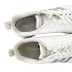 Adidas VS Advantage White Silver Sneakers Sz 7.5 Photo 2