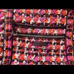 Vera Bradley Ionic Vera Tote Houndstooth Tweed Shoulder Bag Photo 4