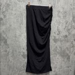 Bobi  Los Angeles by Revolve Ruched Midi Skirt Photo 1