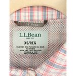 A6 L.L.Bean Women's XS Plaid Hiking Shirt UPF Quick Dry Pockets Travel Outdoor White Photo 2