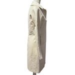Michael Kors Made in Italy Cream Cotton Coat – Quiet Luxury, Size 2 Photo 4