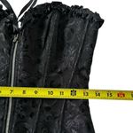 Adore Me  Black Lingerie Lace Up Corset Top Women Size Medium | 4-29 Photo 5