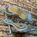 Bottega Veneta Sparkle Stretch High-Heel Sandals Size 36.5 Photo 1
