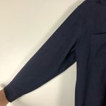 Talbots Navy Blue Button Down Corduroy Shacket Photo 2