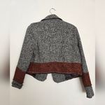 Hem & Thread Hem & Threat Tweed Gray and Orange Jacket Photo 1
