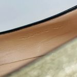 Gucci Gold Metallic leather GG fringe Marmont 30mm Heeled Loafer pumps EU 41 Photo 10