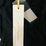 House of Harlow  1960 Women's Puff Sleeves A-Line Dress Cotton‎ Black Small NWT Photo 3