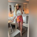 LOYO Boutique Ruffle sleeve white T-shirt Photo 1