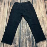 SheIn  Curve Women's Plus Size 0XL Black‎ Highwaisted Distressed Jeans Photo 3