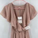 Show Me Your Mumu Jess Dress Size Small NWT Ruffle Bridesmaid Midi Dusty Blush Photo 6