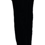 Alfred Angelo Vintage 80s Flirtations Black Velvet Short Sleeve Maxi Dress Sz 20 Photo 3