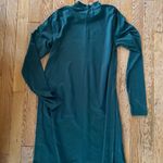 Moa Moa  Dark Green Long Sleeve Dress Photo 4
