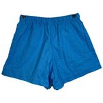 Abercrombie & Fitch NWT Blue Linen Casual Bermuda Cargo Utility Shorts Womens XS Photo 1