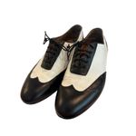 RARE‎ VTG Italian Leather Spectator Shoes Women 9 Photo 1