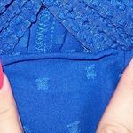 SheIn Blue Knot Front Strapless Mini Dress Photo 4