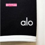 Alo Yoga Alo Airbrush Streamlined Skirt Black White Slit Sports Tennis Athletic Skort L Photo 12