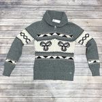 Aritzia TNA Grey Ivory Sea To Sky Zip Up Wool Cardigan Sweater NWT Fitted Medium Gray Photo 8