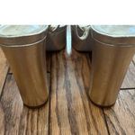 Schutz Kelsie Platform Sandal Heels Metallic Size 10.5 STORE MODEL Photo 3