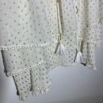 Catherine Malandrino Layered Boho Skirt XL White Photo 1