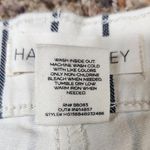 Happily Grey Juniors 1 White Denim Super High Rise Striped Shorts NWT Size 2 Photo 5