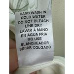 Entro  NWT Sage Green Cream 3/4 Balloon Sleeve Tiered Ruffled Above Knee Dress S Photo 8