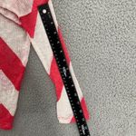 Diosa Pink White Women M Chevron Long Sleeve Light Weight Top Photo 6