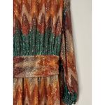 Ramy Brook Michaela Sequin Chevron Wrap Minidress Multicolor Plus Size 3 XL NWT Photo 14