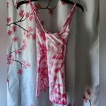 Victoria's Secret NWT  Women's Pink White Tie Dye Bra Top Crossback Tank Size S Photo 1