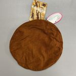 Vintage FRANK OLIVE Hat Brown Fab Super Suede Cap Arnel / Nylon NWT Deadstock Photo 2