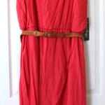 Luxology  | tulip 🌷 hem summer dress with braided belt Photo 0