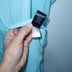 Torrid New  Water Ballet Blue Mini Knit Ruffle Skater Dress Size 4X Photo 6