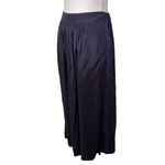 Chan Luu  Maxi Skirt High Waisted Flowy Gathered Boho, Gray, Size Large Photo 4