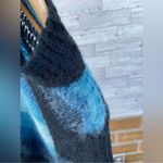 Ba&sh Blue Stripe Boo Open Loose Knit
Mohair Wool Blend Pullover size 6 Photo 8