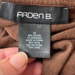 Arden B Brown Crochet Y2K Bodycon Dress XS Cutout Festival Boho Sexy Club Ruched Photo 6