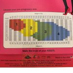 Assets by Sara Blakely Maternity Opaque Stripe Tights Pregnancy Panel Sz‎ 2 Black Photo 3