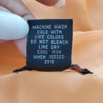 Rafaella  Women's Orange Sleeveless Tiered Top S Photo 5