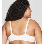 Auden Lightly Lined Balconette Coverage Underwire Bra White 42F NEW Size undefined Photo 1