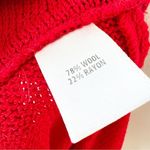 St. John Red Santana Knit Pants Photo 3