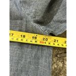 Madewell  Blue Button Front 3/4 Sleeve Denim Dress Size Medium Modest Teacher Photo 5