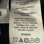 Loft High Waist Corduroy Jeans Stretch Black Size 6 Photo 4