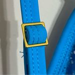 Ellen Tracy Women’s  Crochet Detail Tummy Control One Piece Swimsuit Blue Size 12 Photo 10